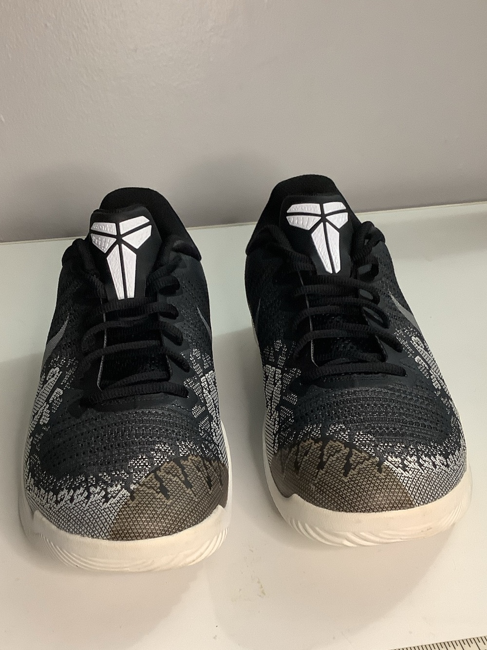 Nike Mamba Rage Anthracite Black Gray White Men's Low-Top Basketball Shoe Sz 11